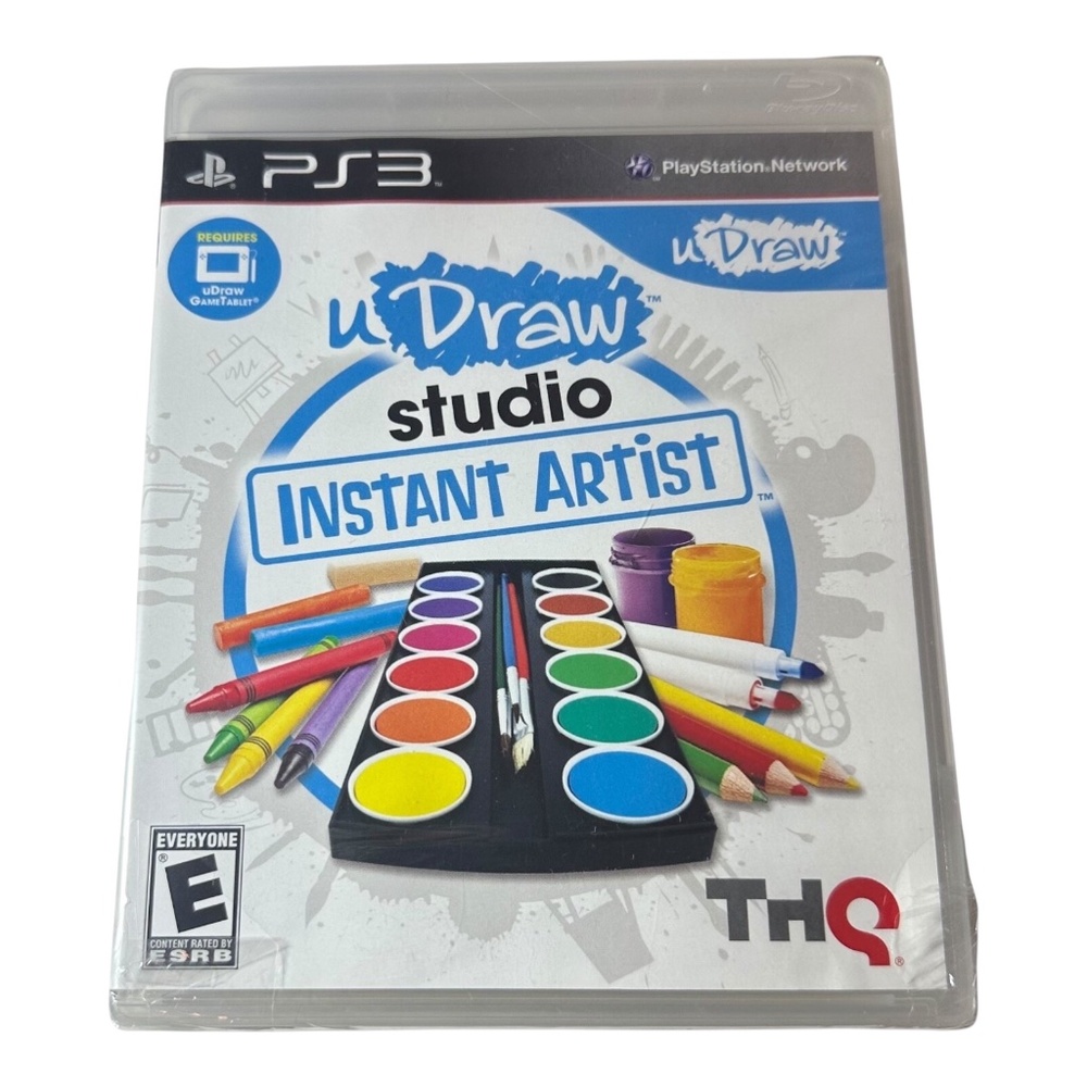 Playstation 3 UDraw Studio Instant Artist (Sony, PS3 2010) SEALED